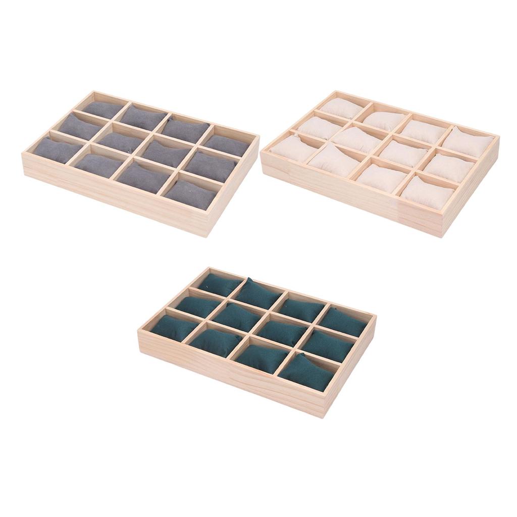 Watch Storage Box Gifts,Versatile Container Portable for Men 12 Compartment Watch Storage Travel Case Bracelet Organizer