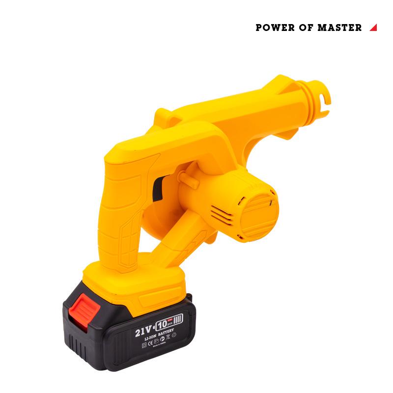 Brushless Turbocharged Lithium Blower: Rechargeable Hair Dryer & Industrial Dust Collector