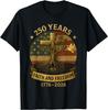 Flag Cross Tree 250 Years Faith and Freedom 1776-2026 T-Shirt unisex T-Shirt