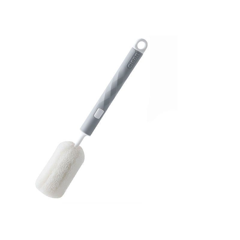 Szczotka z gąbką do czyszczenia butelek dla niemowląt z długim uchwytem Nowy styl do mycia filiżanek do herbaty