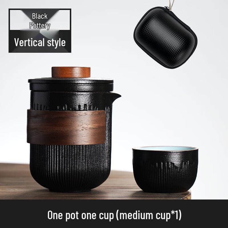 

Elegant Portable Ceramic Tea Set