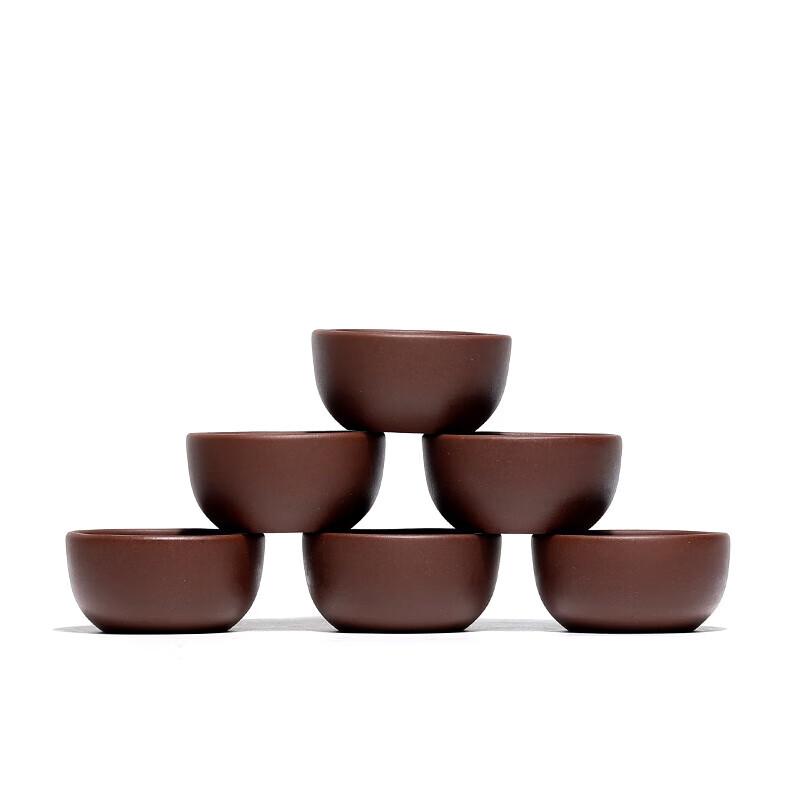 Bainianliyong Yixing Handmade Zisha Tasting Cup, Original Ore Purple Clay Master Cup, Kung Fu Tea Accessories, Brewing Bowl, Small Water Cup