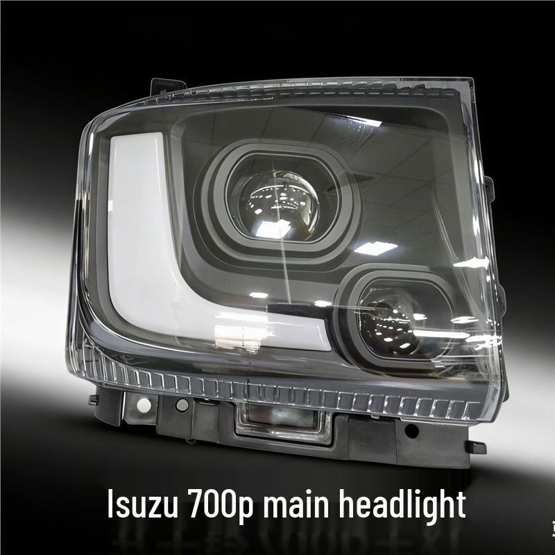 Compatible LED Headlight Assembly for Qingling Isuzu 700P/500P with Juka Lingka Modification Left