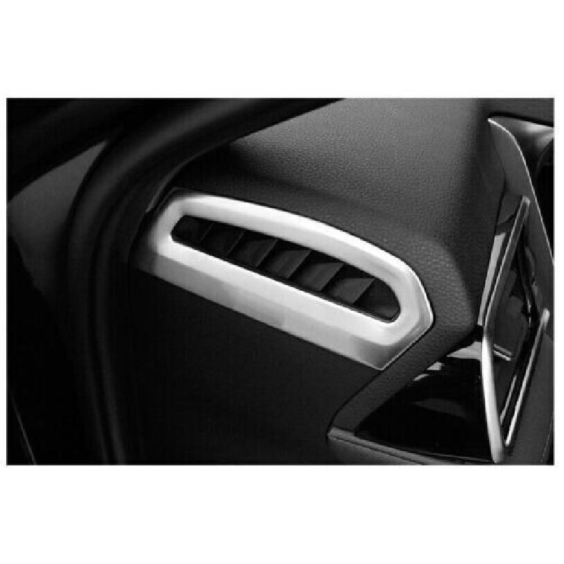 Steel For Toyota Camry 2018- Cover Trim Dash Side Air Outlet Vent Silver