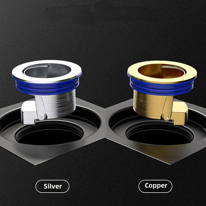 All-copper Floor Drain Core Floor Shower Drain Stopper Insectproof Anti-odor Deodorization Toilet Kitchen Bathroom Toilet Sewer