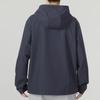 Under Armour Solid Logo Outdoor Training Running Fitness Woven Hooded Jacket Men Jackets Grey 23600401-013
