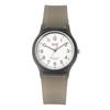 Q&Q Analog Watch 10 ATM Water Resistant with Urethane Band V06A-518VK White/Skeleton