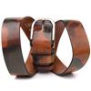 Belt for Men In Military Style Made of Genuine Leather GRANDE PELLE Leather Belt 21478 Multicolored