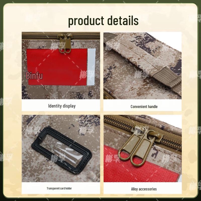 BinFu Portable Camouflage Wash & Storage Bag