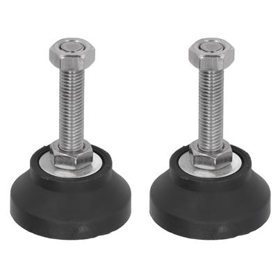 2Pcs Furniture Leg Leveler 90KG Bearing Adjustable Support Fixed Leveling Screw Tool