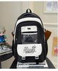 School Bag College Small Wind Fresh Large Capacity Junior High School Students School Bag Versatile Sweet Backpack Cute Mori Backpack Pain Bag