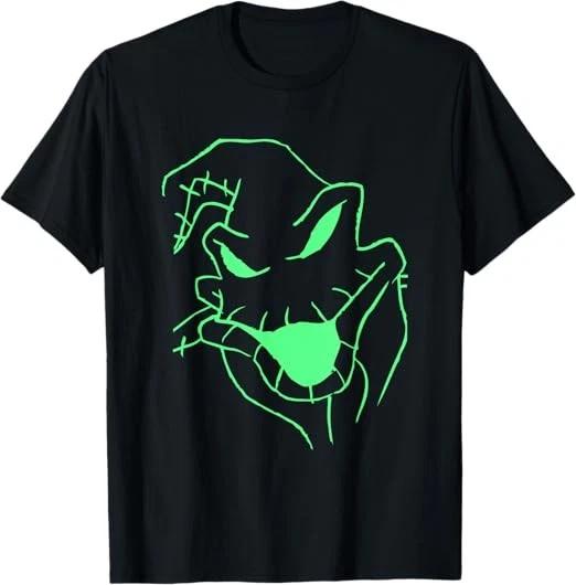 The Nightmare Before Christmas Oogie Boogie Glow TShirt Black S