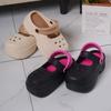 New Summer Hole Shoes Women's Outdoor Home Leisure Fashion Thickened Non-slip Wear-resistant Eva Slippers Sandals