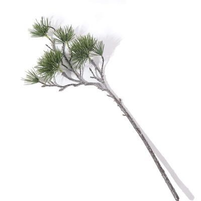 Branche de Pin Artificiel Vert Plastique Réaliste Arbres de Pin Plantes Luxe Élégant Faux Plantes Fête de Vacances Mariage