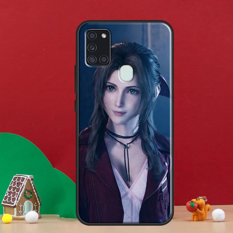 Aerith Gainsborough Final Fantasy Case For Samsung Galaxy A54 A34 A14 A51 A71 A50 A52S A12 A22 A32 A52 A53 A33 A13 Cover Coque