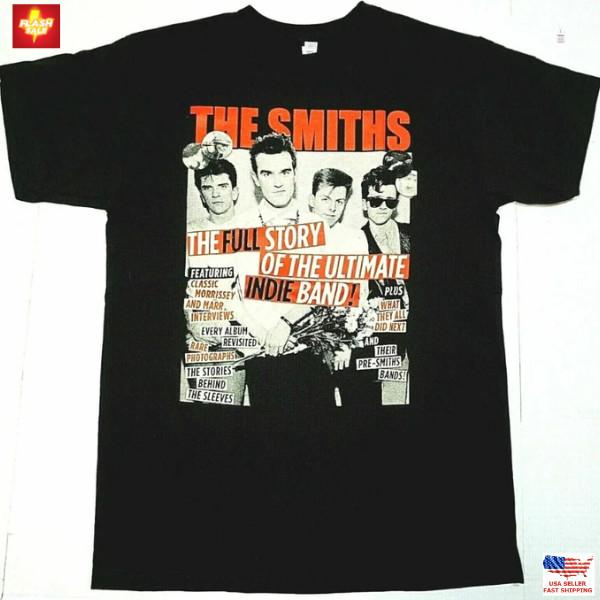 THE SMITHS Morrissey Indie Rock T-Shirt ,Legendary Band Tee Unisex XL