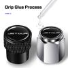 For Chery Jetour X70 X70SM X90 X95 DASHING i-DM T2 T3 X-1 4Pcs Car Wheel Tire Valve Caps Tyre Stem Covers Waterproof Accessories  LL2