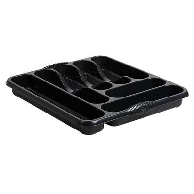 Casa Large Cutlery Tray Midnight Black