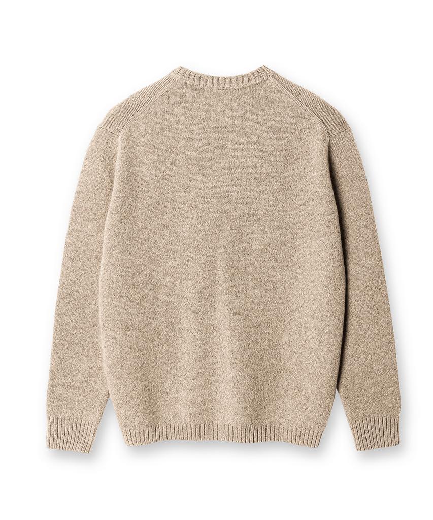 Edeunbeoleokeulleob Shetland Wool Fish Knit (Beige)