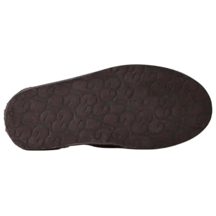 UGG Scuff Slip-On Comfortable Anti-Wear Closed-Toe Slippers Men slippers Dark-Brown 1171294-DDC