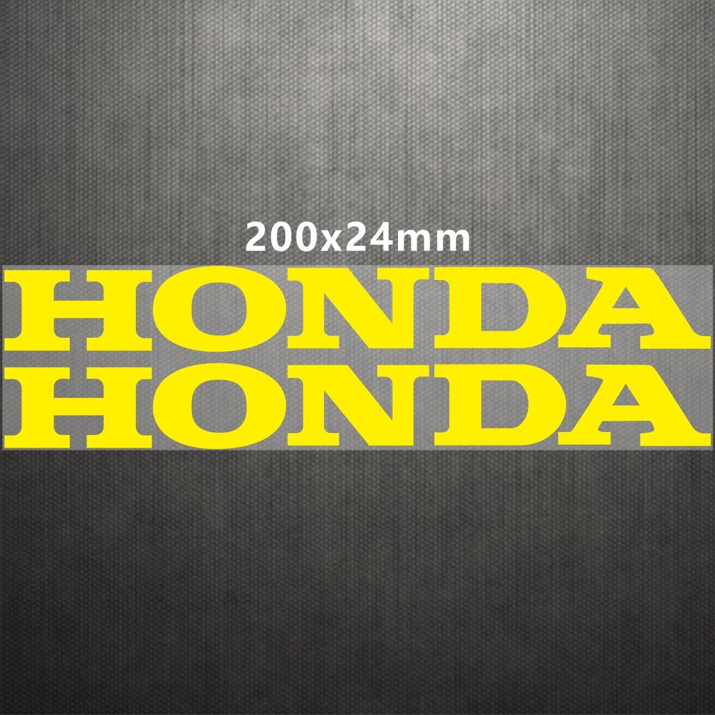 Vinyl Honda Sticker Motorcycle Logo Stickers Reflective Decal