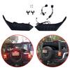 High Quality Car Rear Roof Wing Spoiler With LED Brake Light Tail Side Splitter Body Kit For Jeep Wrangler 2007-2017 JK 2018+ JL