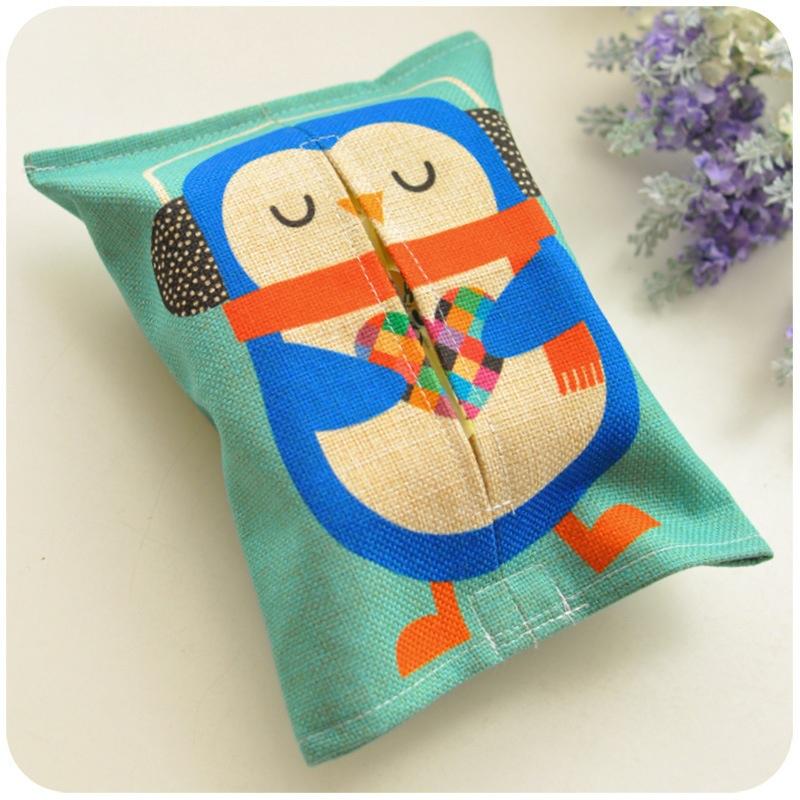 Cloth Tissue Box Tissue Pumping Living Room Family Car with Paper Sets Cute Bathroom Napkins