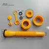 Hexagonal Nut Threaded Pipe for Fuel Tank: Guide Pipe Plastic Iron Barrel Accessories for Pouring Oil