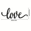 Metal Family Wall Decor Sign Home Dining Room Kitchen Door Beautiful Wall Hanging Iron Craft Family Wall Decor Metal Sign
