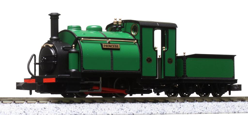 KATOPECO OO-9 Small England Princess Green 51-201F Railway Model Steam Locomotive
