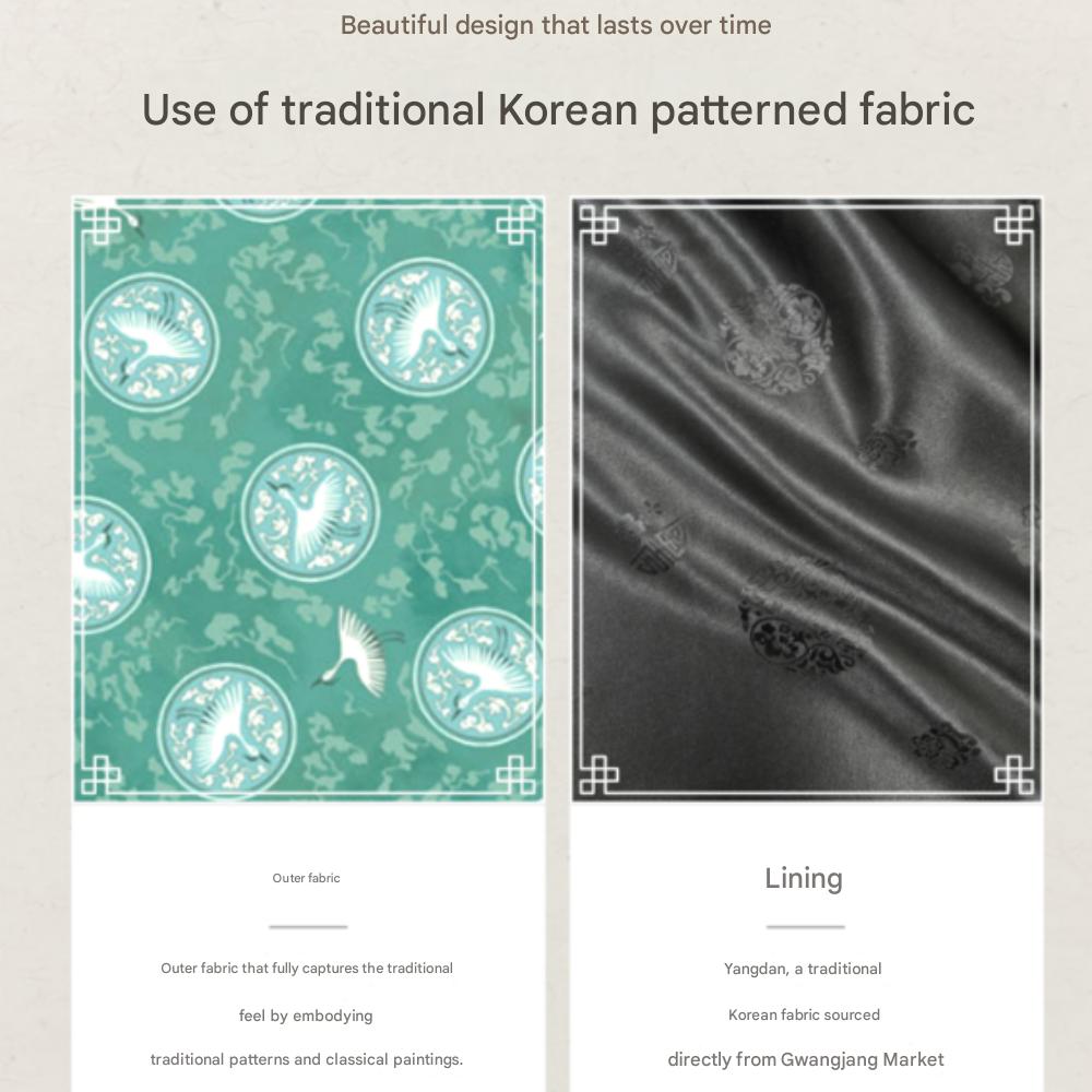Siot Moment Handmade Korean Traditional Pattern Premium Cash Envelope and Card Wallet
