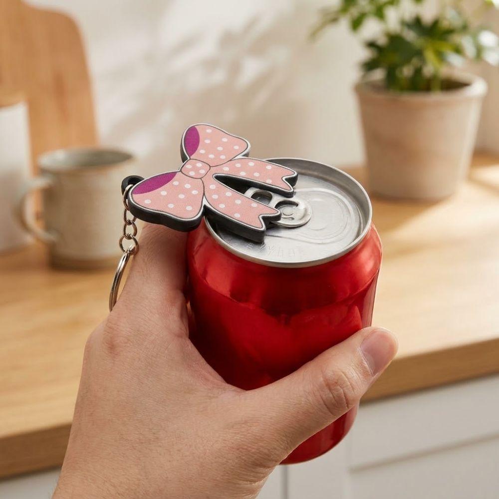 Beautiful Practical Bow Keychain Bottle Opener Bow Tie Shape Bow Jar Remover Beer Kitchen Tool
