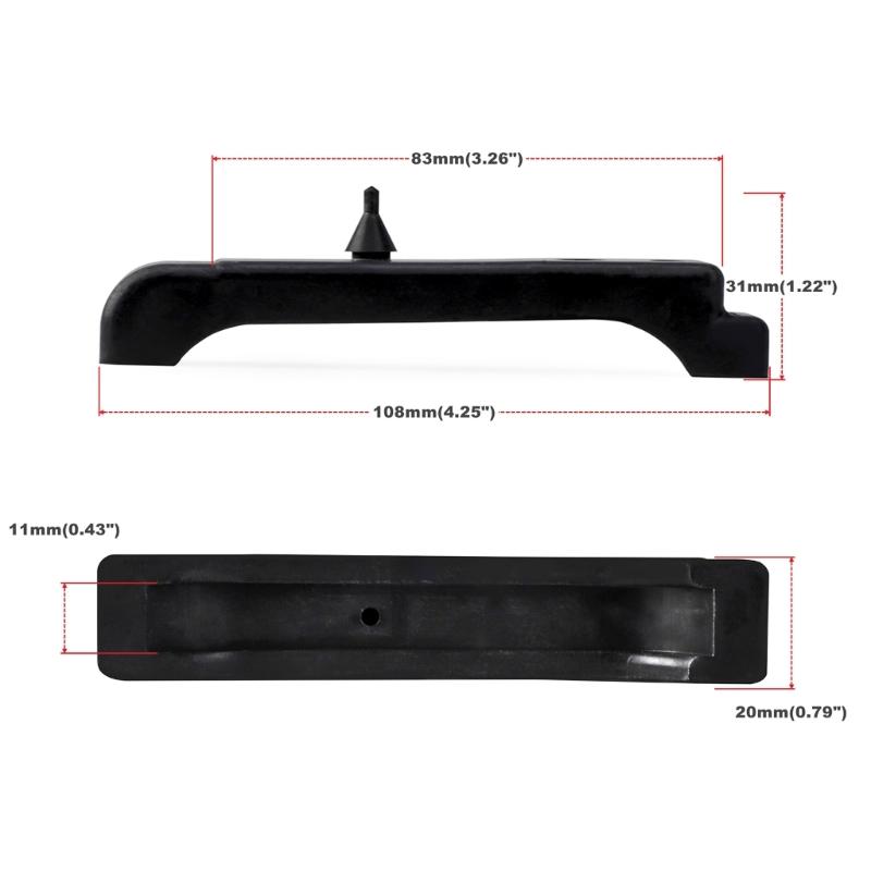 Automobile Engine Radiator Isolators Insulator Pads Mount Cushion 4012-326-682S Car Accessory