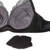 AMOSTYLE BY Triumph Dream Bra Deep V Bra Panty Daisy M014 Size E70M & Set, Lace, (Black),