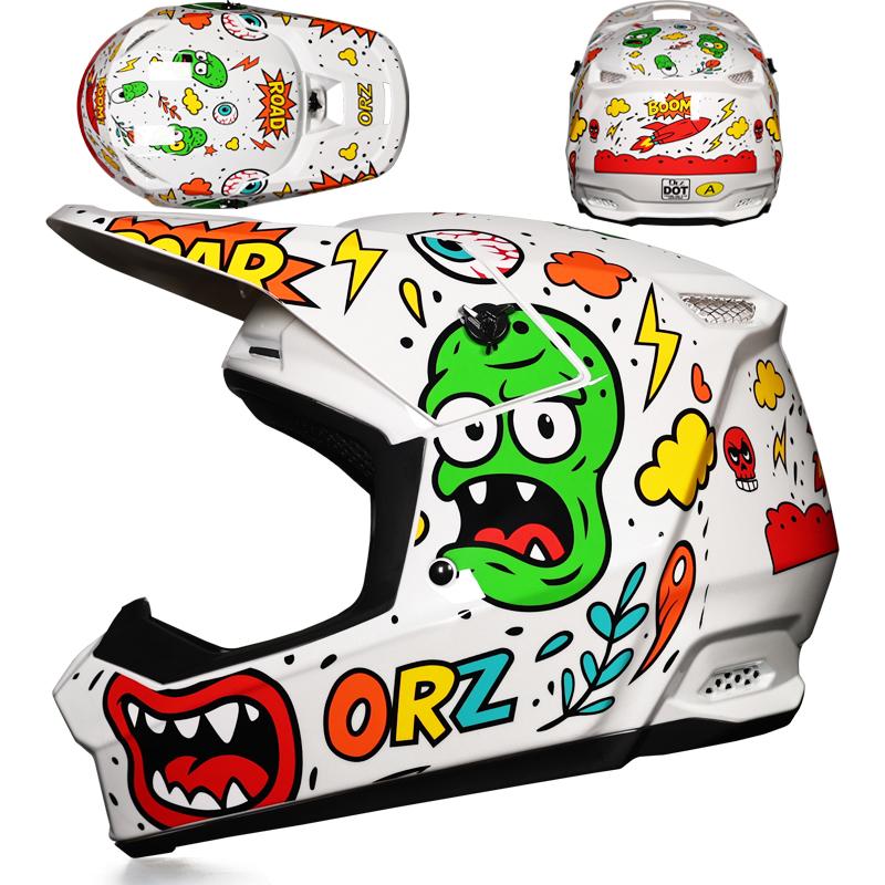 2025 ORZ-903 Latest Off Road Motorcycle Helmet Mountain DH Off Road Helmet Bicycle Track Helmet