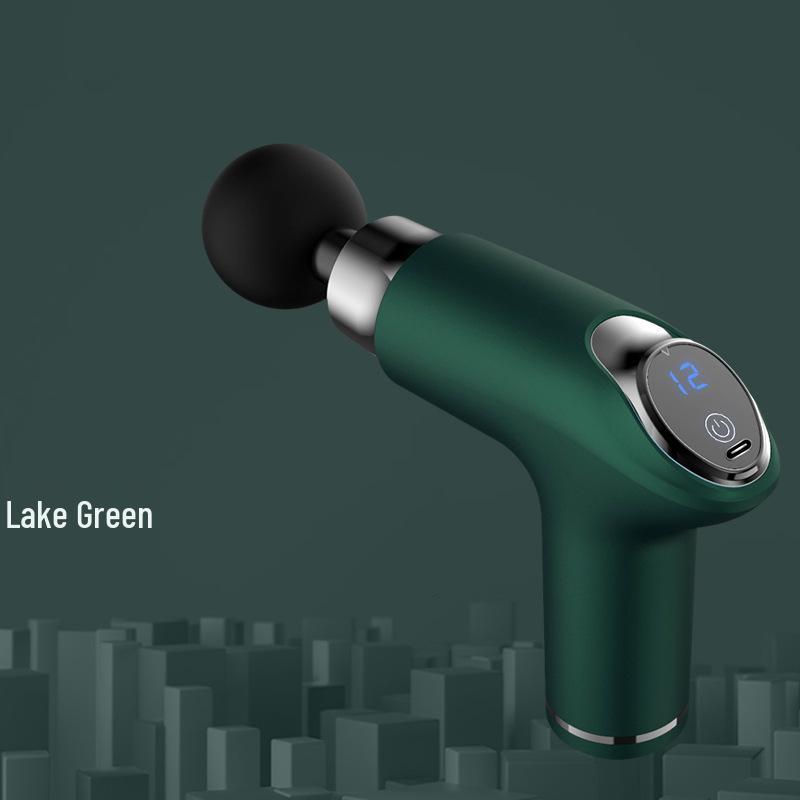 Electric Massage Gun with Heat and Extended Handle for Full-Body Relaxation