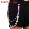 Plastic Resin Double Layer Belt Chain For Men Women Summer Winter Fashion Accessories