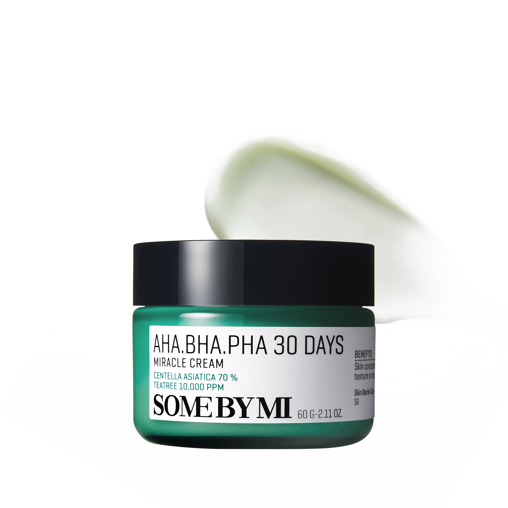 

SOME BY MI AHA BHA PHA 30 Days Miracle Cream 60 г Центелла 70 процентов Чайное дерево 10 000 ppm Легкий увлажняющий крем