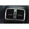 Car Inner Matte Silver Air Outlet Vent Cover Central Console For 09-15 Benz GLK