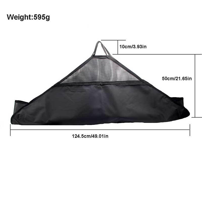 Carp Fish Weigh Sling Bag with Digital Scale Easy Cleaning Mesh Mat for Outdoor Fishing Trips