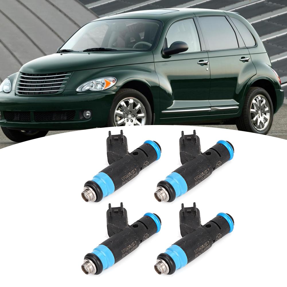 4Pcs Car Fuel Spray Injector Nozzle Fit for Dodge Stratus 2004 2006 04891574AB