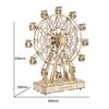 Robotime 3D Wooden Puzzle, Craft, Building & Assembly Toy, Educational Wooden Toy for Boys, Girls, and Adults, Perfect As a Gift for New Year's, Birth