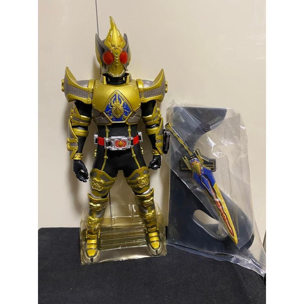 Used Kamen Rider Blade King Form Big Size Soft Vinyl Figure