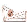 Metal Adhesive Roll Holder Hollow Design Metal Tape Dispenser Modern Tape Dispenser  Home Use