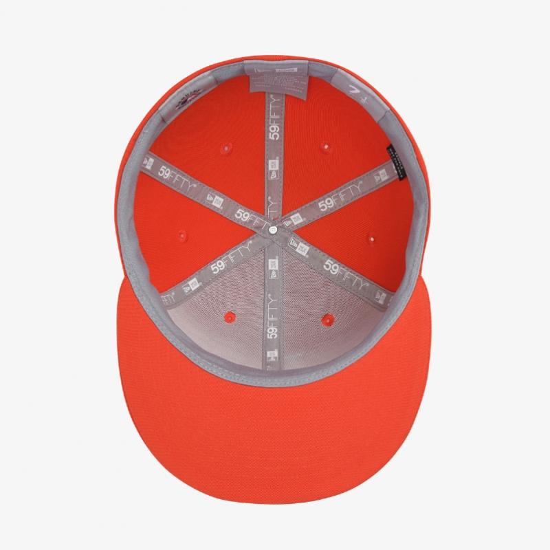 New Era Mlb La Dodgers Fitted Cap Orange 15131703