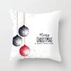 Christmas Cushion Cover Merry Christmas Decoration Pillowcases Santa Claus Throw Pillow Case Christmas Cushion Cover Navidad