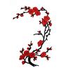 Applique - Plum Blossom Flower Branch Embroidery Patch Motif Iron Sew On Fabric