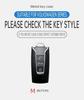 lmn1 Zinc Alloy Leather Car Remote Key Case Cover Protector Holder Shell For VW Volkswagen Touareg 2019 2020 2021 2022 Auto Accessori