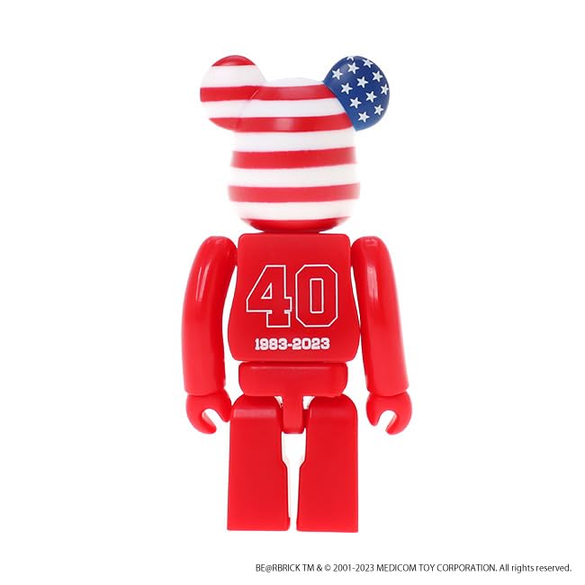 Manhattan Portage MP2236BEARBRICK23 Townsend Backpack with BEARBRICK 2023 Black, Large