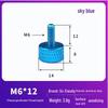Knurled Aluminum Alloy Hand-Tightening Knob - M3M4M5M6M8 Sizes.